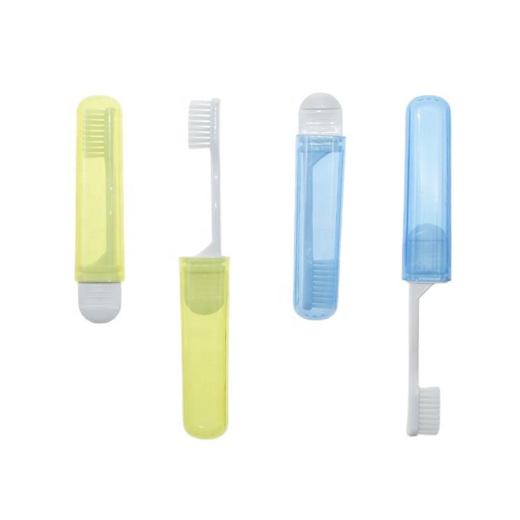 Luxury and Disposable Travel Toothbrush With Toothpaste Inside