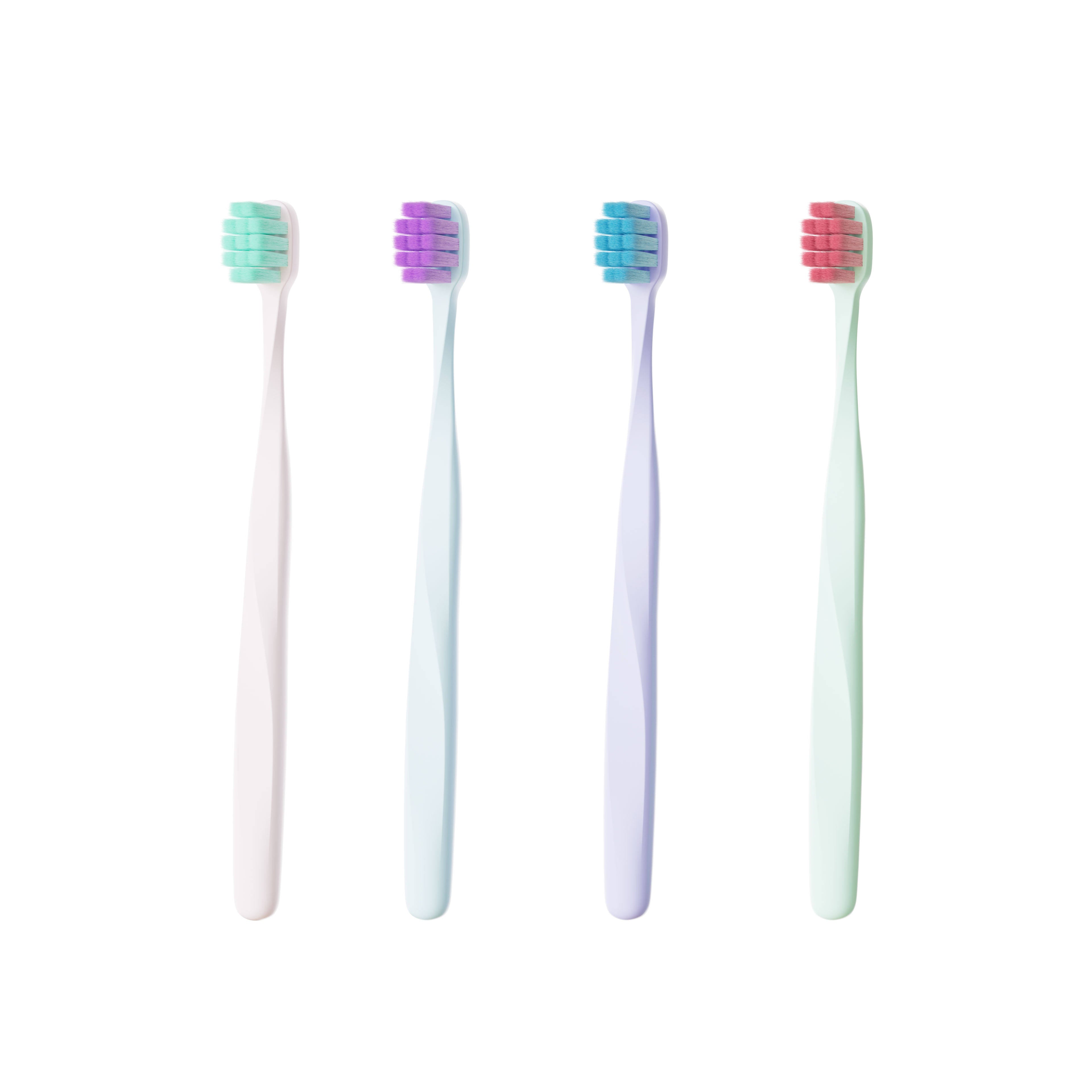 Wholesale Soft Bristle Home Use Toothbrush Adult Teeth Manual Cleaning Toothbrush for Sensitive Teeth
