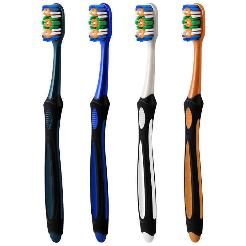Luxury High-end Adult Medium Bristle Toothbrush with DuPont Nylon Ready for Shipment