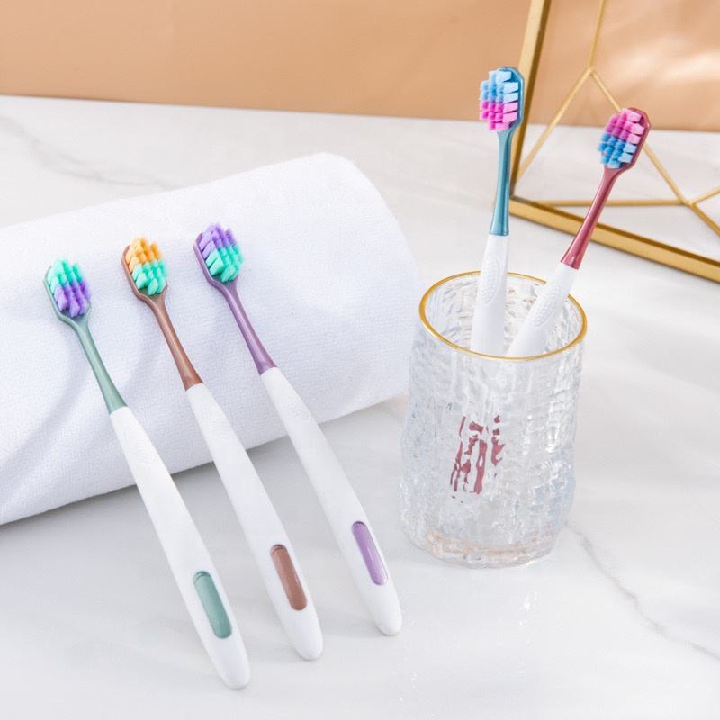 10000 Soft Nylon Bristles Adult Toothbrush for Home Use