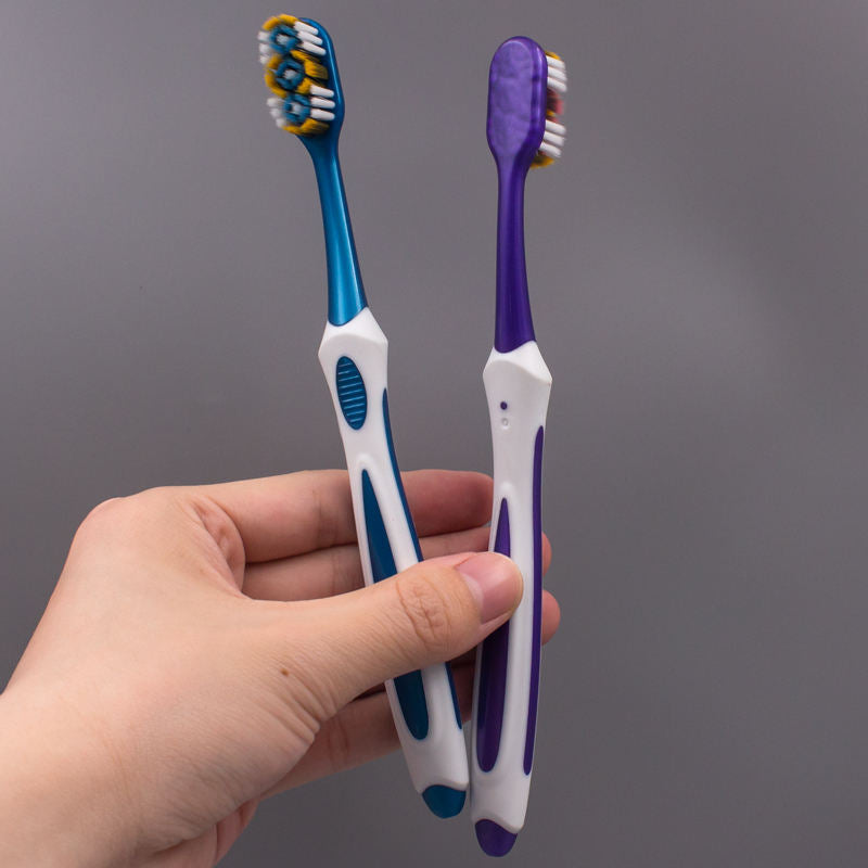 Luxury High-end Adult Medium Bristle Toothbrush with DuPont Nylon Ready for Shipment