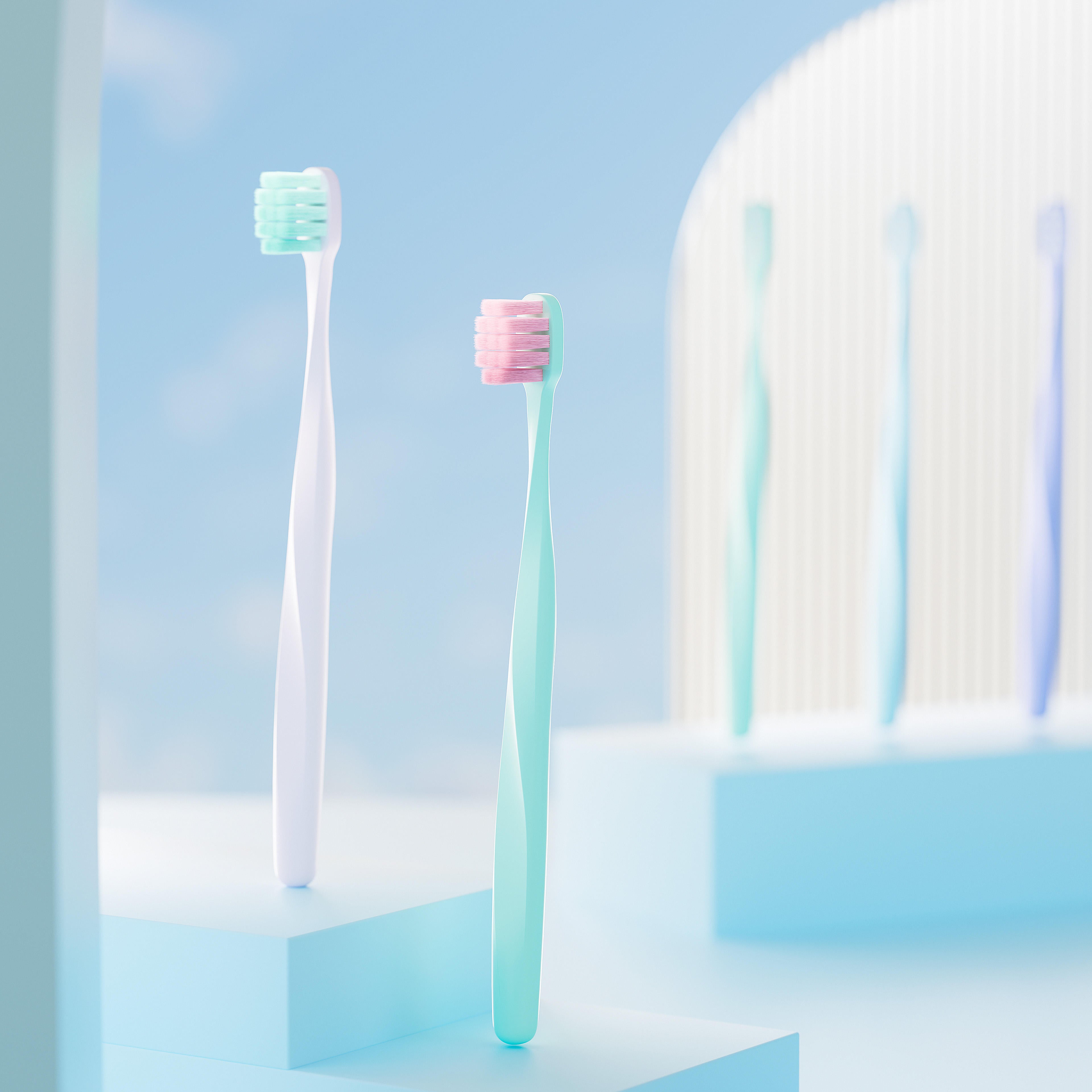 Wholesale Soft Bristle Home Use Toothbrush Adult Teeth Manual Cleaning Toothbrush for Sensitive Teeth