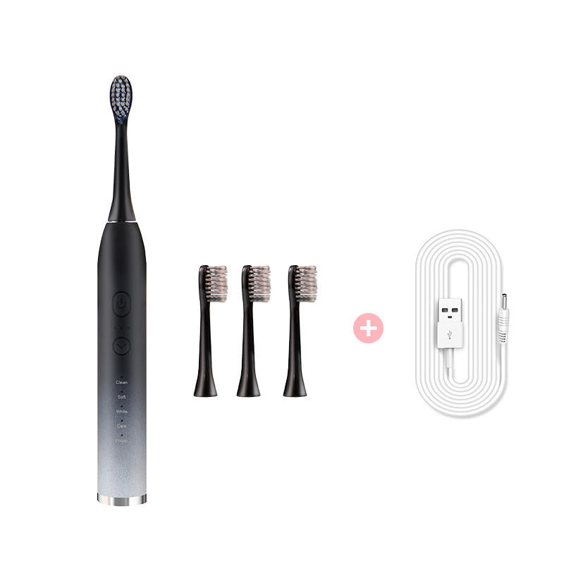 Waterproof IPX8 48000 Strokes/min Sonic Electric Toothbrush PRESSURE SENSOR