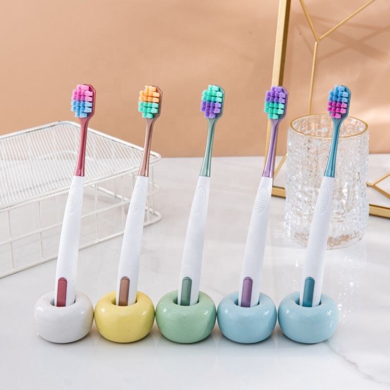 10000 Soft Nylon Bristles Adult Toothbrush for Home Use