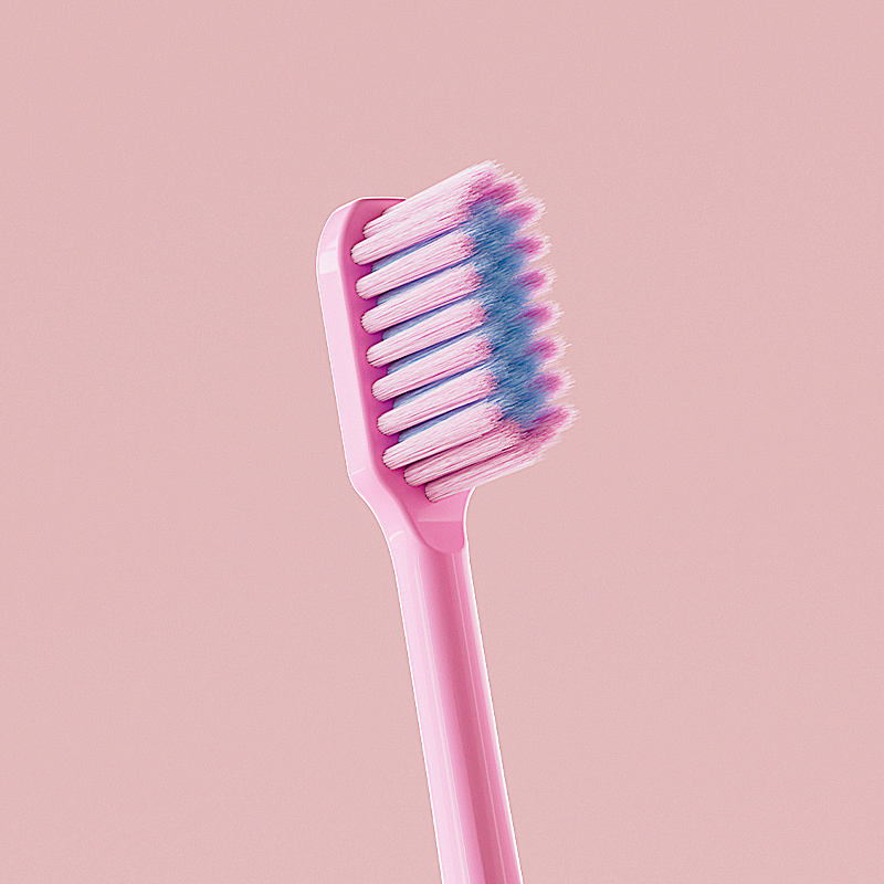 Premium Adult Slim Toothbrush with Soft Bristles